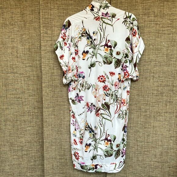 NWOT American Rose Floral Print Kimono Cardigan - Picture 4 of 4